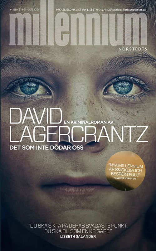Cover for Lagercrantz David · Det som inte dödar oss (Paperback Book) (2016)