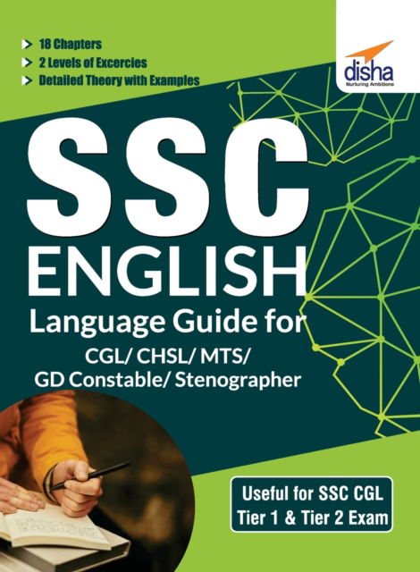 Cover for Disha Experts · Ssc English Language Guide for Cgl/ Chsl/ Mts/ Gd Constable/ Stenographer (Paperback Book) (2017)