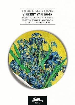 Cover for Pepin Van Roojen · Vincent van Gogh: Label &amp; Sticker Book (Pocketbok) (2019)