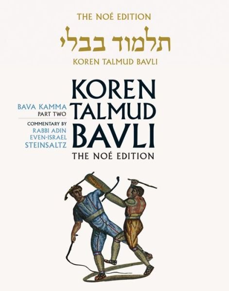 Koren Talmud Bavli: Vol. 24 - Rabbi Adin Steinsaltz - Bøger - Koren Publishers - 9789653016309 - 1. juli 2016
