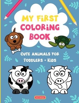 Cover for Kivi Design · My First Coloring Book (Pocketbok) (2020)