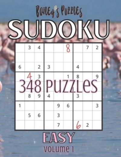 Cover for Bailey Carter · 348 Easy Sudoku Puzzles (Paperback Book) (2020)