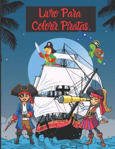Cover for G2g Editions · Livro para colorir piratas (Pocketbok) (2020)