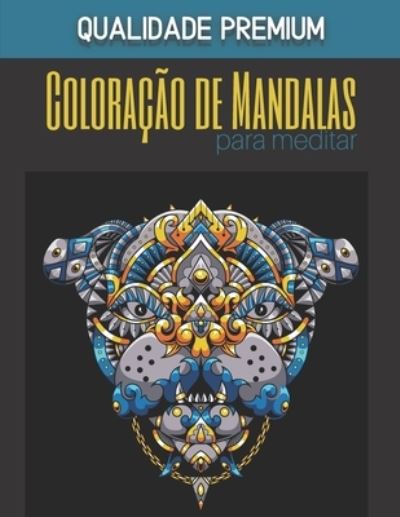 Cover for Paper Color Edition · Mandalas de coloracao de meditacao - Qualidade Premium (Paperback Book) (2020)