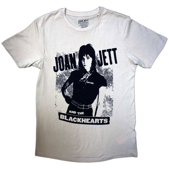 Cover for Joan Jett &amp; The Blackhearts · Joan Jett &amp; The Blackhearts Unisex T-Shirt: Crosshatch (Sand) (T-shirt)