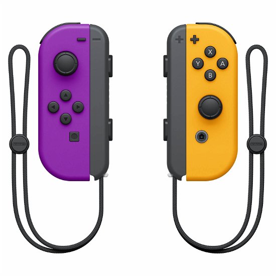 Nintendo Official Switch  JoyCon Controller Pair  Neon PurpleNeon Orange Switch - Switch - Juego - Nintendo - 0045496431310 - 9 de octubre de 2020