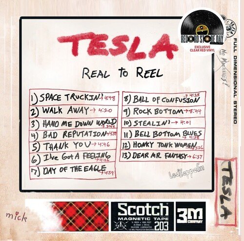 Cover for Tesla · Real to Reel (2lp-180g) (LP) [RSD 2024 edition] (2024)