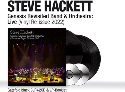 Genesis Revisited Band & Orchestra: Live (3LP +2CD) - Steve Hackett - Muziek - INSIDEOUTMUSIC - 0194399966310 - 6 mei 2022