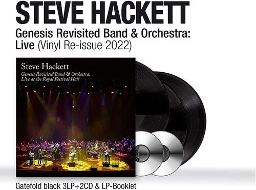 Cover for Steve Hackett · Genesis Revisited Band &amp; Orchestra: Live (3LP +2CD) (LP) (2022)