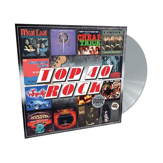 Cover for Top 40 Rock / Various (LP) [Coloured edition] (2023)