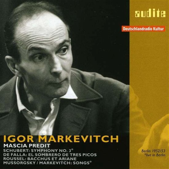 Cover for Schubert / Rias-symphonie Orchester / Markevitch · Igor Markevitch 1 (CD) (2009)