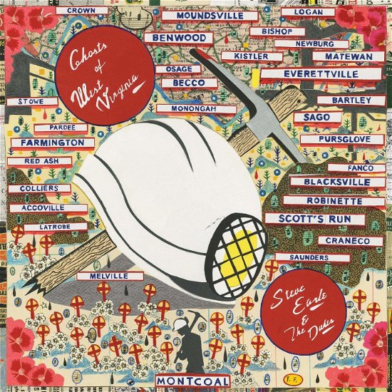 Cover for Steve Earle &amp; The Dukes · Ghosts of West Virginia (Colored Vinyl) (LP) (2020)