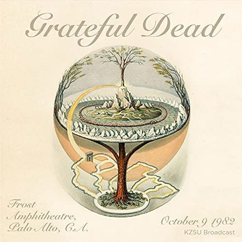 Cover for Grateful Dead · Frost Ampitheatre. Palo Alto. Ca. October 9Th 1982. Kzsu Broadcast (CD) (2021)