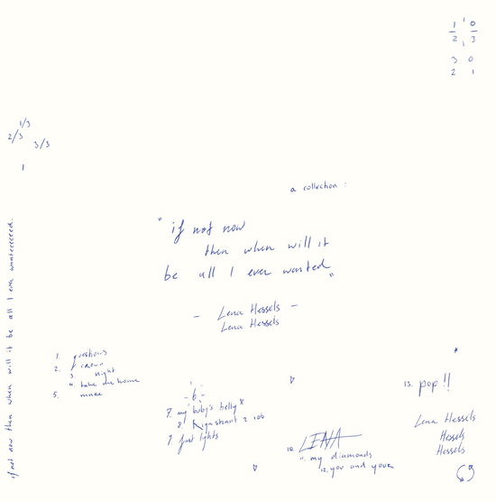 If Not Now, Then When Will It, Be All I Ever Wante - Lena Hessels - Muzyka - TERP - 0718752235310 - 25 listopada 2022