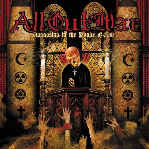 Cover for All out War · Assassins in the House of God (LP) [Limited edition] (2016)