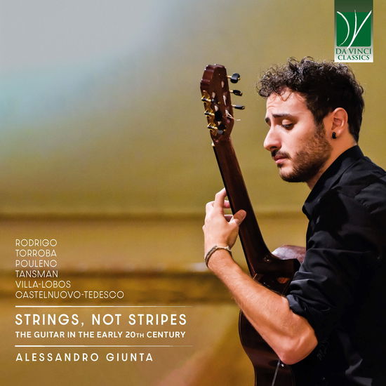 Cover for Alessandro Giunta · Strings, Not Stripes: The Guitar In The 20th Century (CD) (2025)