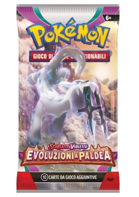 Bustina Singola Evoluzioni A Paldea - Pokemon: Konami - Merchandise - Pokemon - 0820650603310 - 