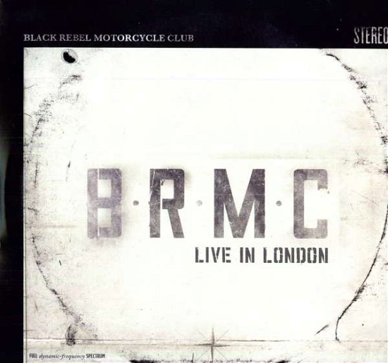Cover for Black Rebel Motorcycle Club · Live in London (LP) (2011)