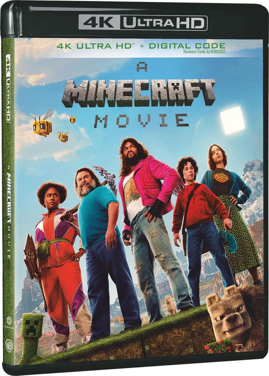 Cover for Minecraft Movie (4K UHD Blu-ray) (2025)