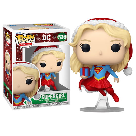 Pop Heroes Dc Comics Holiday 2024 Supergirl - Pop Heroes Dc Comics Holiday - Gadżety -  - 0889698800310 - 15 października 2024