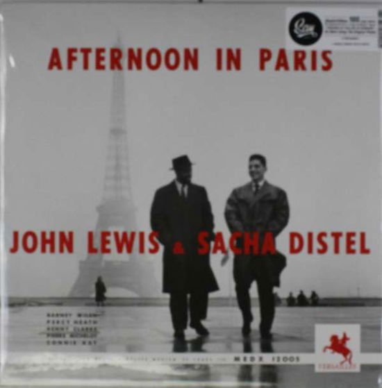 Cover for John Lewis &amp; Sacha Distel · Afternoon In Paris (VINIL) [Remastered, Audiophile edition] (2022)