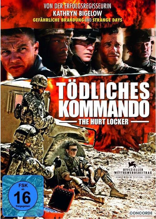 Cover for Jeremy Renner / Anthony Mackie · Tödliches Kommando-the Hurt Locker (DVD) (2010)