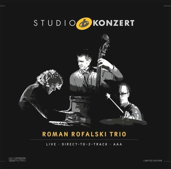 Cover for Roman Rofalski · Roman Rofalski Trio Studio Konzert (LP) [Limited Hand Numbered edition] (2025)