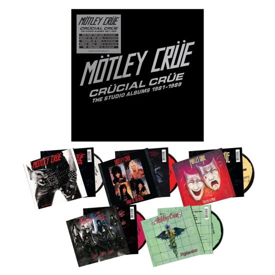 Crücial Crüe - The Studio Albums 1981-1989 - Mötley Crüe - Musik - BMG Rights Management LLC - 4050538816310 - 17 februari 2023