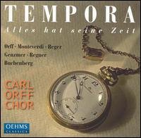 Cover for Carl Orff Chor / Blank · Carl Orff Chor, Tempora (CD) (2005)