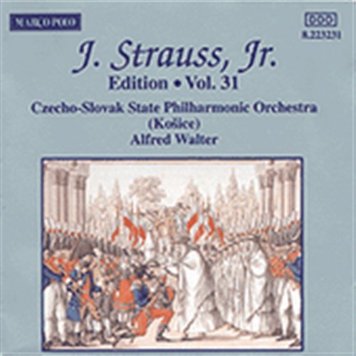 Cover for Walter / Staatsphilh.Der CSSR · J.Strauss,Jr.Edition Vol.31 (CD) (1993)