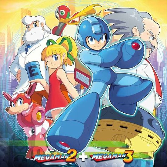 Cover for Capcom Sound Team · Mega Man 2 &amp; 3 - Original Soundtrack (LP) [Remastered edition] (2022)