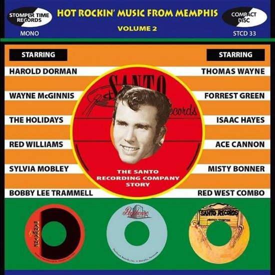 Cover for Hot Rockin' Music From Memphis Vol 2 · Hot Rockin Music From Memphis - Vol 2 (CD) (2014)