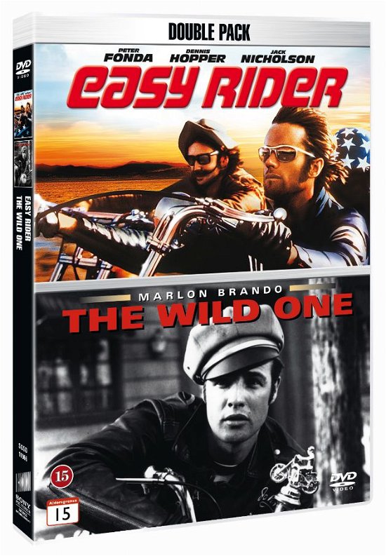 Cover for Doublepack · Easy Rider / Wild One (DVD) (2009)