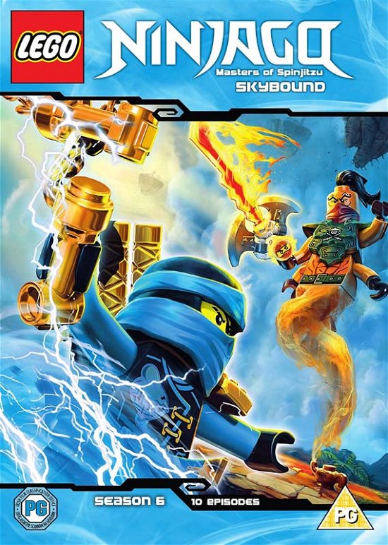 Cover for Lego Ninjago · Lego Ninjago - Masters Of Spinjitzu Season 6 (DVD) (2017)