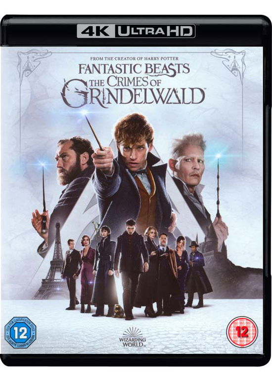 Cover for Fantastic Beasts 2 - The Crimes Of Grindelwald (4K Ultra HD) (2019)