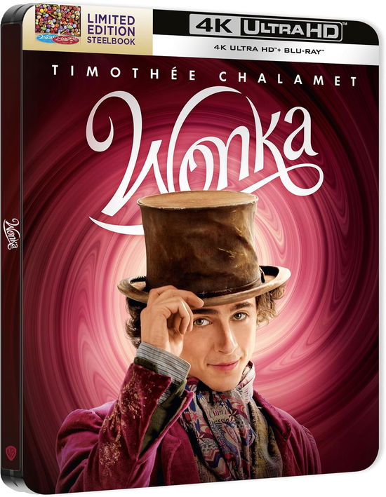 Cover for Wonka Limited Edition Steelbook 4K Ultra HD · Wonka Limited Edition Steelbook (4K Ultra HD) (2024)