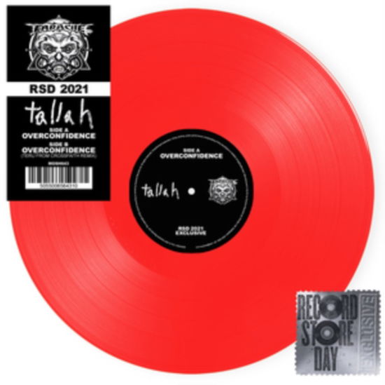 Cover for Tallah · Overconfidence (Red 7) (VINYL) (2021)