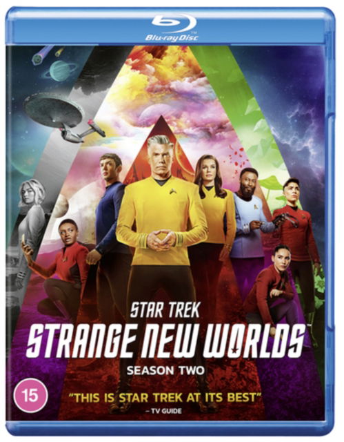 Cover for Star Trek Strange New Worlds Season 2 BD · Star Trek - Strange New Worlds Season 2 (Blu-Ray) (2023)