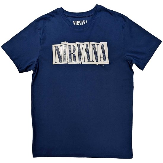 Nirvana Unisex T-Shirt: Box Logo - Nirvana - Merchandise -  - 5056561091310 - 