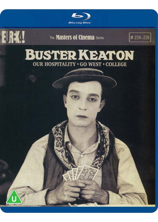 Buster Keaton - Our Hospitality / Go West / College (With Booklet) - BUSTER KEATON OUR HOSPITALITY and GO WEST and COLLEGE MOC STANDARD EDITION - Film - Eureka - 5060000704310 - 19 juli 2021