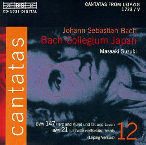 Cantatas Vol.12 - Johann Sebastian Bach - Muziek - BIS - 7318590010310 - 28 maart 2000