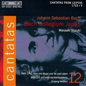Cover for Johann Sebastian Bach · Cantatas Vol.12 (CD) (2000)
