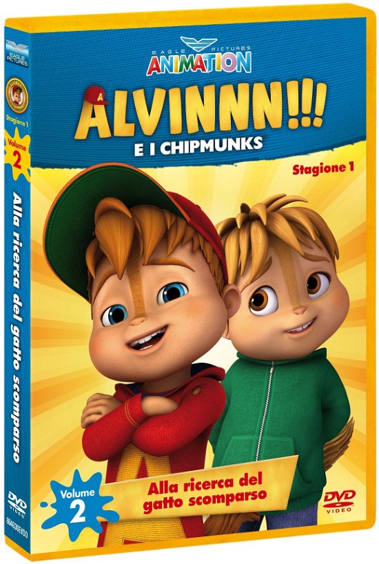 Cover for Alvinnn!!! E I Chipmunks · Alvinnn!!! E I Chipmunks - Alla Ricerca Del Gatto Scomparso (DVD) (2017)