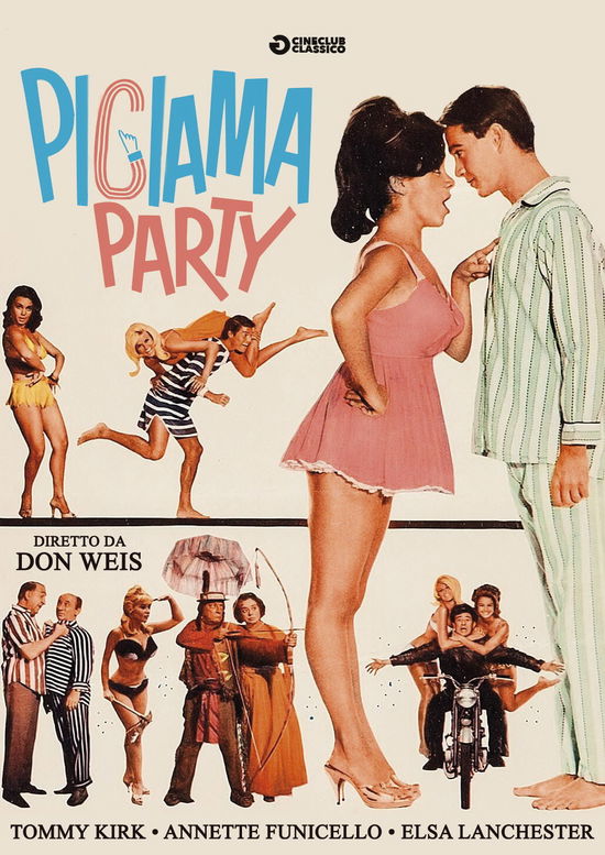 Cover for Pigiama Party (DVD) (2017)