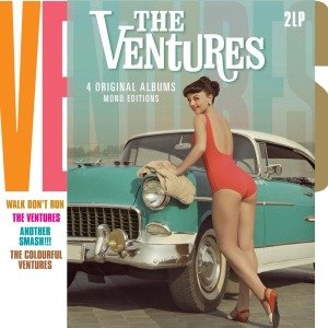 Cover for The Ventures · 4 Original Albums / Mono Editions (LP) (2013)