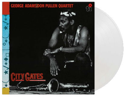 Cover for George &amp; Don Pullen -Quartet- Adams · City Gates (LP) [White Colored edition] (2024)