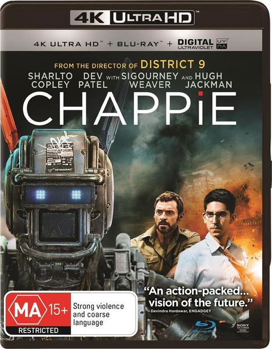 Cover for Chappie (4K Ultra HD) (2016)