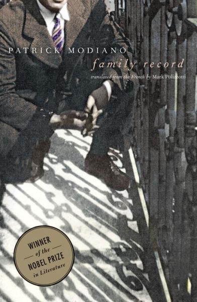 Cover for Patrick Modiano · Family Record - The Margellos World Republic of Letters (Paperback Book) (2019)