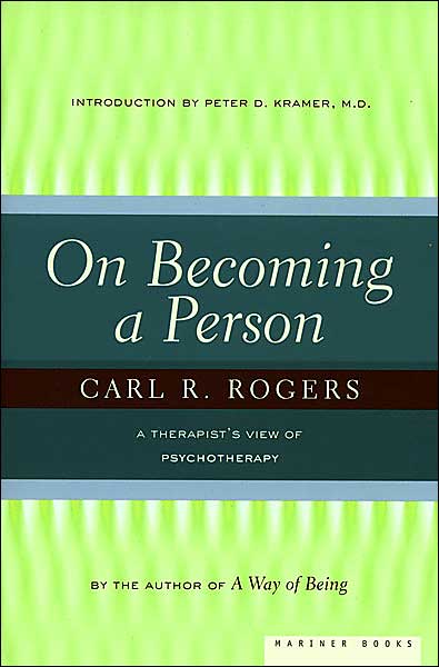 Cover for Carl R. Rogers · On Becoming a Person: A Therapist's View of Psychotherapy (Paperback Book) (1995)