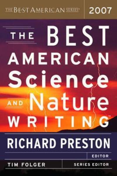 Cover for Tim Folger · The Best American Science and Nature Writing (Paperback Book) (2007)